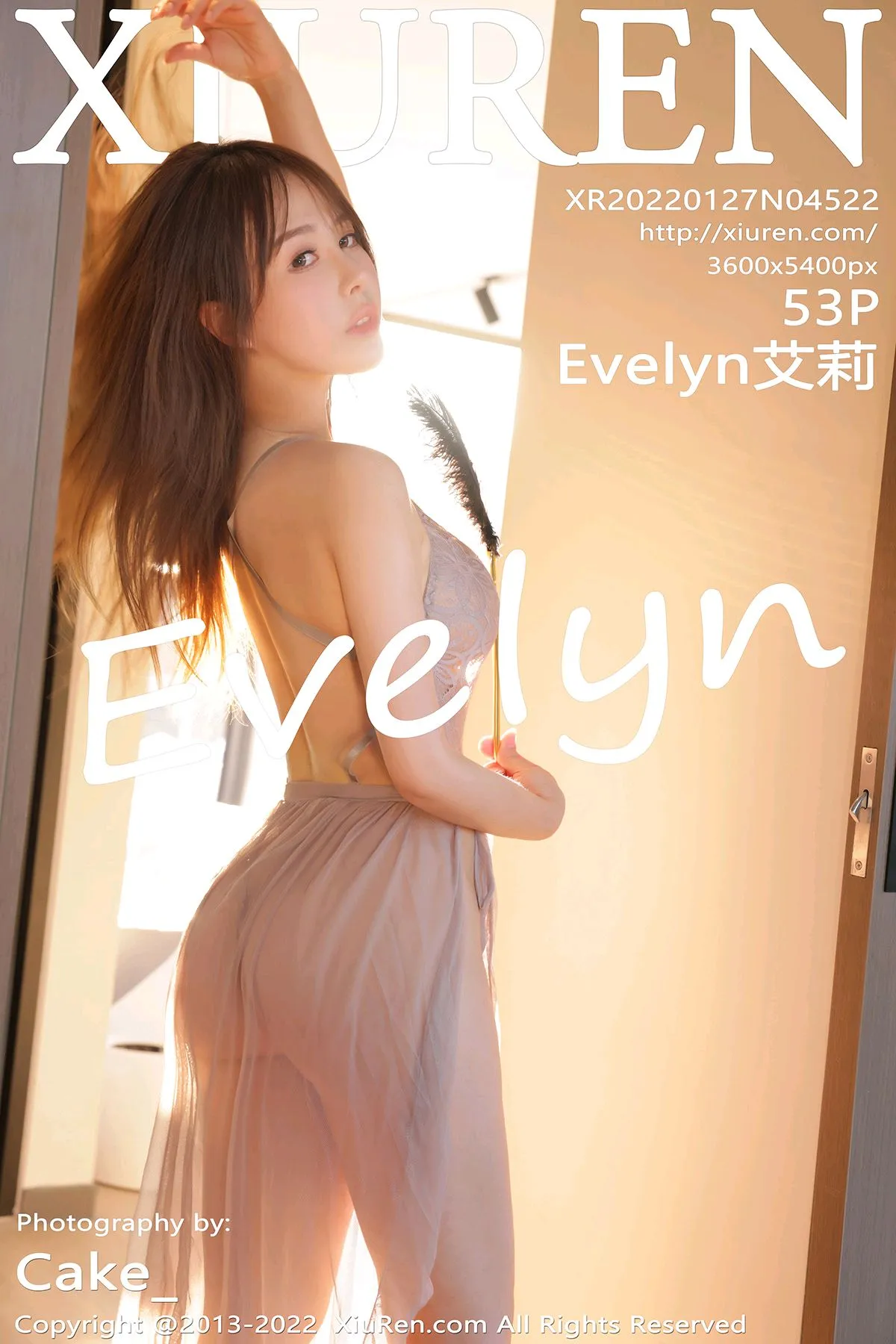 [XiuRen] 2022.01.27 – NO.4522 Evelyn Ellie#[54P]-1